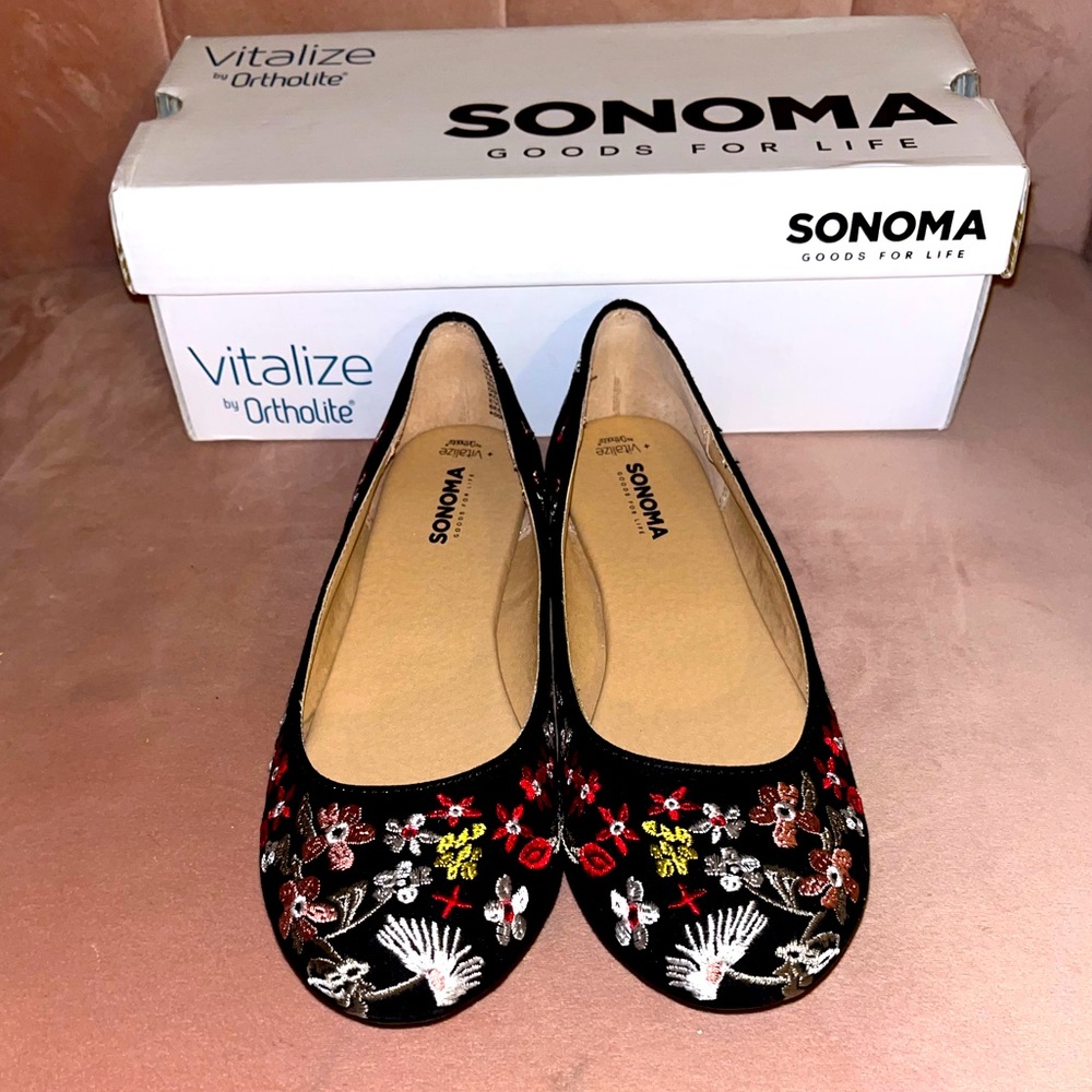Sonoma Cushioned Flats